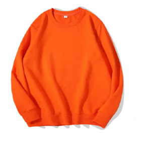 Sweat-shirt en éponge de haute qualité pour hommes, imprimé sur mesure, col ras du cou, manches longues, vêtements de rue, respirant, teint uni, hiver - Product Image 4