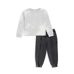 Superbe ensemble décontracté deux pièces pour garçons, nouveau modèle printemps-automne, col montant, en coton doux à motif animalier pour bébé - Product Image 4