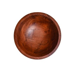 Bols de service en bois faits à la main, finition naturelle, écologiques, couleur personnalisée, vaisselle AE, saladier, bols décoratifs - Product Image 4