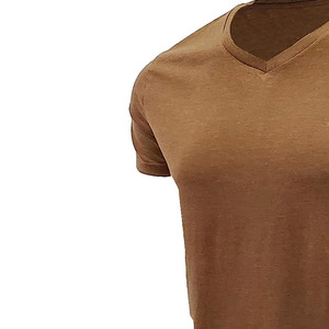 OEM personnalisé hommes 100 polyester t-shirts en gros cou pull porter demi manches hommes intérieur t-shirt pour hommes - Product Image 3