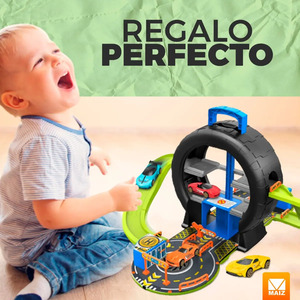 Coches de Pista de Carreras de Juguete para Niños, Portátiles - Colores Surtidos - Product Image 5