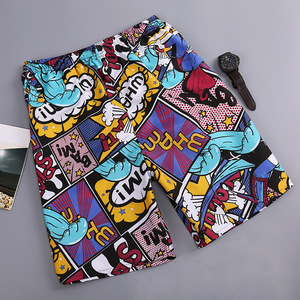 Shorts de plage en satin pour homme, taille grande, séchage rapide, décontractés, fabriqués en usine, 100% polyester, solides, imperméables, écologiques, vêtements de bain - Product Image 4