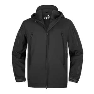 Venta caliente Conjunto de uniforme táctico hecho a medida A prueba de viento Soft Shell Tactical Full Zip Up Jacket & Multiple Utility Pockets Pant - Product Image 5