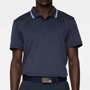 2025 Logo personnalisé vêtements personnalisé de haute qualité décontracté col côtelé respirant Golf Polo haute qualité à manches courtes Polo hommes t-shirts - Product Image 1