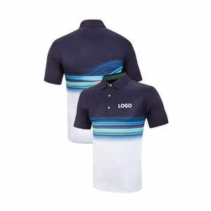 Custom Design a Polyester Navy <b>Blue</b> Big and Tall <b>Men's</b> <b>Polo</b> <b>Shirts</b> on Sale - Product Image 5