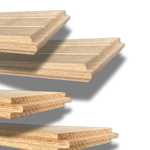 Precio de fábrica Venta caliente Interior liso Roble sin terminar Sólido Uni 15x120x1820mm Clasificación AB/BC/CD - Product Image 6