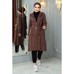 Chaqueta Delgada Reversible con Relleno de Algodón y Poliéster, Impermeable, de Lino, Corta, Acolchada, con Estampado a Cuadros, Forro de Borrego, Cuellos Tejidos con Logotipo - Product Image 1