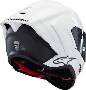 Casco de Motocicleta Integral Alpine-Star Supertech R10 Blanco Brillante, Diseño de Alta Velocidad, Nuevo, Precio Económico, Superventas - Product Image 4