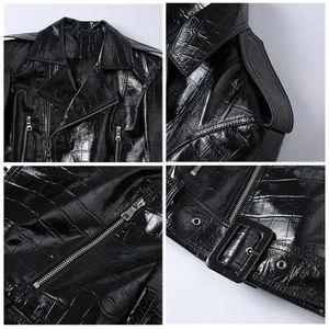 Chaqueta de Cuero para Mujer, Nueva Llegada, Superventas, Alta Calidad, Moda de Invierno, Transpirable, Forro de Nailon Impermeable Regular - Product Image 5