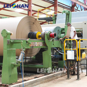 하루 10 톤 점보 롤 종이 만들기 기계 공예 종이 생산 라인 크래프트 종이 제조 기계 - Product Image 6