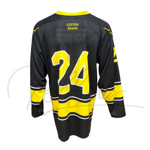 Vente Flash Nouvelle Collection Maillot de Hockey sur Glace Unisexe TELLUS APPAREL Qualité Supérieure Service OEM Nom d'Équipe Personnalisé Respirant Séchage Rapide 100% - Product Image 4