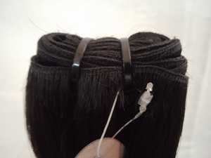 Vente directe de l'Inde Extension de cheveux Remy naturels lisses tissés à la machine de meilleure qualité - Product Image 4