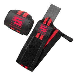 Enveloppes de poignet confortables en néoprène de soutien de levage mort fort pour les débutants de Crossfit et d'haltérophilie amicaux - Product Image 1