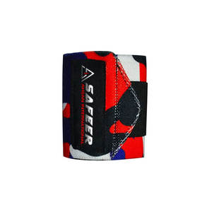 Muñequeras de protección profesional ligeras personalizadas con cierre de gancho de neopreno de alta resistencia para ejercicio de gimnasio de levantamiento de pesas - Product Image 5