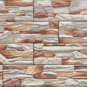 Panel de pared de cerámica de pizarra multicolor de cerámica apilada de chapa de alta calidad para decoraciones de jardín y exterior de la casa - Product Image 1