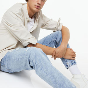 Vente chaude de pantalons vierges extensibles pour hommes pantalons de course de gymnastique respirants - Product Image 3