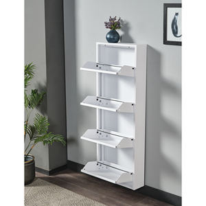 Zapatero de Hierro de Alta Calidad de 4 Niveles, Estilo Europeo, Plegable y Apilable, Organizador para Muebles del Hogar, Acero de Alta Resistencia, Sahbaz ALV-5014 - Product Image 2