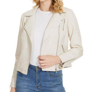 Best Arrival Women Fashion <b>Leather</b> <b>Jackets</b> for Winter Clothing / Top Selling <b>Long</b> Sleeve Blank <b>Leather</b> <b>Jackets</b> - Product Image 2
