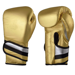 Guantes de entrenamiento Muay Thai ganadores profesionales Nuevo diseño de moda Cuero impermeable y cuero PU - Product Image 5