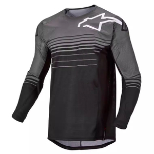 Offre Spéciale haute qualité 100% Polyester personnalisé Motocross Racing Jersey respirant Dirt Bike Racing Shirt en gros MX Racing Jersey - Product Image 3