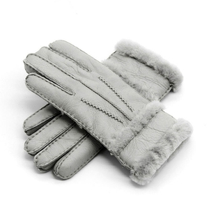 Gants de luxe en cuir véritable doux et chauds pour l'hiver – Style décontracté et respirant pour femme, idéaux pour l'extérieur et respectueux de l'environnement - Product Image 1