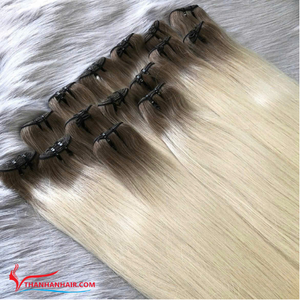 Extensiones de Cabello Humano Vietnamita de Lujo, Tejido a Máquina, Doble Trama, Gruesas, en Paquetes - Product Image 2