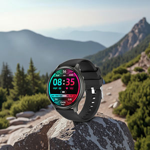 <span class=keywords><strong>Montre</strong></span> intelligente pour hommes Best-seller AMOLED Smart <span class=keywords><strong>Watch</strong></span> Original Relojes Inteligentes Moniteur de fréquence cardiaque et de pression artérielle Android - Product Image 2