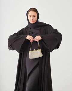 New Season XXL Women's Modest Islamic Clothing <b>Summer</b> Abaya <b>Dress</b> <b>Kaftan</b> Tunic Dubai Muslim Fashion Made of Cotton Turkish Style - Product Image 4