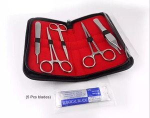 New Arrival Professional Surgical Sutures Instrument Set Includes Skin Suture <b>Pad</b> <b>Practice</b> Module Manual Power Source Training - Product Image 4