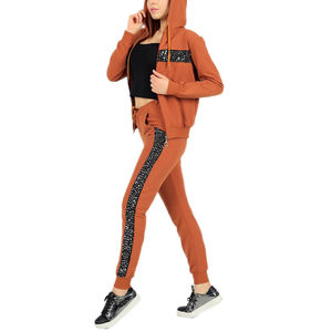 Sudaderas con Capucha para Mujer, Conjunto de Sudadera con Capucha de Lana, Chándal de Forro Polar de Invierno, Conjunto de 2 Piezas para Mujer, Top Corto, Sudadera con Capucha Extra Grande, Sudadera para Mujer - Product Image 6