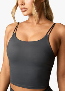 เสื้อชั้นในกีฬาสำหรับผู้หญิง น้ำหนักเบา ขนาดผู้ใหญ่ ดีไซน์สายรัด เหมาะสำหรับออกกำลังกาย เสื้อผ้ากีฬา - Product Image 3