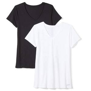 Camiseta Casual Elegante para Mujer con Mangas Cortas, 100% Algodón Suave, Secado Rápido, Antiarrugas, para Uso Diario en Verano, Personalizable - Product Image 5