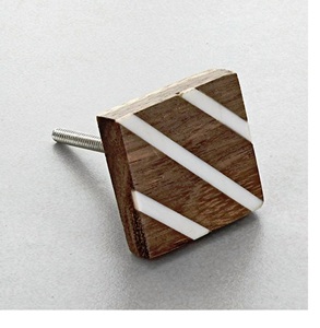 Tirador de puerta dorado de resina de dos tonos Perillas de mármol más vendidas con tamaño de forma de color personalizado Hecho EN LA India Artículo - Product Image 4