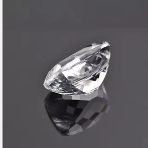 Vente en gros de topaze blanche naturelle taillée sur coussin 9X11mm pierre précieuse à facettes en vrac de haute qualité certifiée IGI prix d'usine par carat - Product Image 2