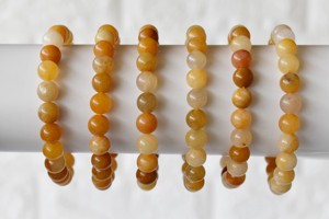 Wholesale High Quality Yellow Aventurine Natural Healing Crystal 8mm <b>Beaded</b> <b>Bracelet</b> for Meditation Tibetan Buddhism Jewelry - Product Image 5