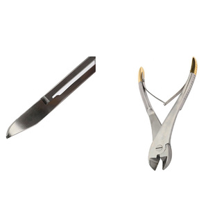 Pinza para huesos de acero, instrumento quirúrgico, herramienta para recortar huesos, pinza ortopédica para cortar huesos, duradera y reutilizable de Blush Surgical - Product Image 3
