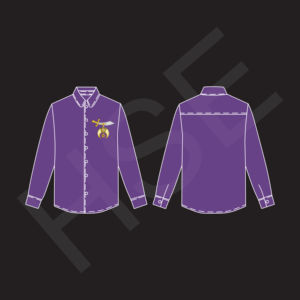 Chemise en coton multicolores pour hommes et femmes avec broderie sur la poitrine - Product Image 4