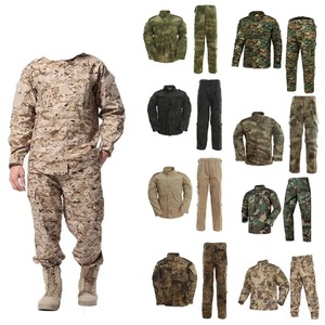 ชุดเครื่องแบบลายพรางยุทธวิธีเสื้อและกางเกงต่อสู้ airsoft unisex Breathable Anti-UV Rip-stop - Product Image 6