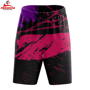 Shorts de basket-ball personnalisés, confortables, en polyester, pour hommes, sport, séchage rapide, impression par sublimation, logo, shorts en mesh - Product Image 3