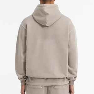 Sudaderas con capucha con estampado Unisex de peso pesado de alta calidad, sudaderas con capucha de gran tamaño personalizadas para hombres, sudaderas con capucha de algodón polar para hombres - Product Image 4