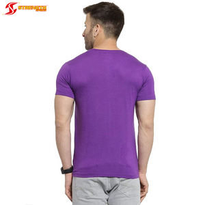 2022 nueva moda deporte personalizar Logo Camisetas De Hombre Ropa Casual Color sólido 100% algodón transpirable ecológico - Product Image 2