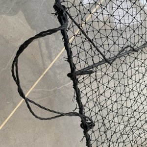 Cage à ressort pliante carrée <span class=keywords><strong>de</strong></span> <span class=keywords><strong>mer</strong></span>, <span class=keywords><strong>filet</strong></span> <span class=keywords><strong>de</strong></span> crabe pour crevettes, outil <span class=keywords><strong>de</strong></span> capture <span class=keywords><strong>de</strong></span> crabe en <span class=keywords><strong>bord</strong></span> <span class=keywords><strong>de</strong></span> <span class=keywords><strong>mer</strong></span> - Product Image 6