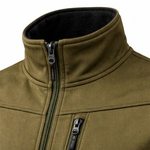 Chaqueta Cortavientos para Hombre, Fabricada por OEM, Venta al por Mayor Directa de Fábrica, Chaqueta Soft Shell de Spandex para Hombre - Product Image 5