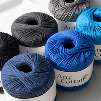 YARNA Any Cotton (50g) Cotton Fabric Soft Crochet Yarn Korean brand Any Cotton cozy durable warm long lasting home decor natural