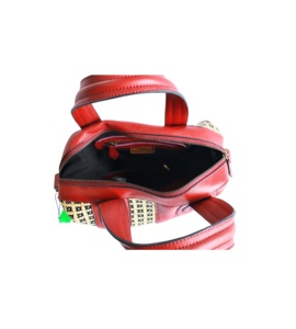 Hobo AB Bag Mejor calidad Exportación Indonesia Cuero genuino Mimbre mixto Vintage Verano Mini bolso de playa Cierre de cremallera Paja abierta - Product Image 5