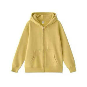 Men Casual Cotton <b>Zip</b> Up Hoodie Comfortable Daily Wear <b>Hooded</b> Custom Logo - Product Image 3