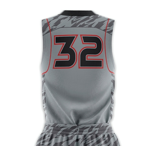 Uniforme de Baloncesto Personalizado de Poliéster para Hombre, Diseño OEM, Uniformes de Baloncesto Sublimados Personalizados - Product Image 4