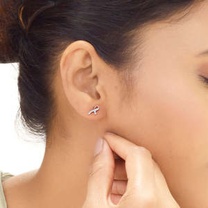 Pendientes de Diamantes con Diseño Brillante - Product Image 2