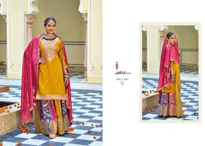 Costume élégant en soie Salwar Kameez Punjabi de qualité supérieure avec broderie exquise aux prix de gros - Product Image 2