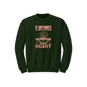 Sweat-shirt en mélange de coton avec des thèmes de bouddha imprimés Style décontracté 12 options de couleur 260-280 Placement de conception personnalisable GSM lourd - Product Image 3